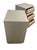 Pair of Restored American of Martinsville Chestnut Gray Lacquer Nightstands With Walnut Pulls, 1970s For Sale - Image 10 of 13
