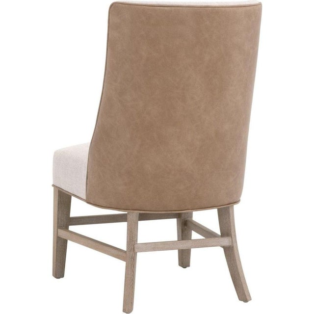 2020s Essentials For Living Duet Performance Fabric Armless Head Dining Chair - Set of 2 For Sale - Image 5 of 6