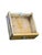 Honey Brown 4 Drawers Slim Narrow Console Side Foyer Table For Sale - Image 12 of 13