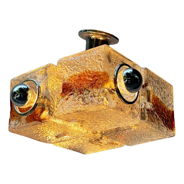 Ceiling Lamp by Toni Zuccheri for VeArt, 1965 For Sale