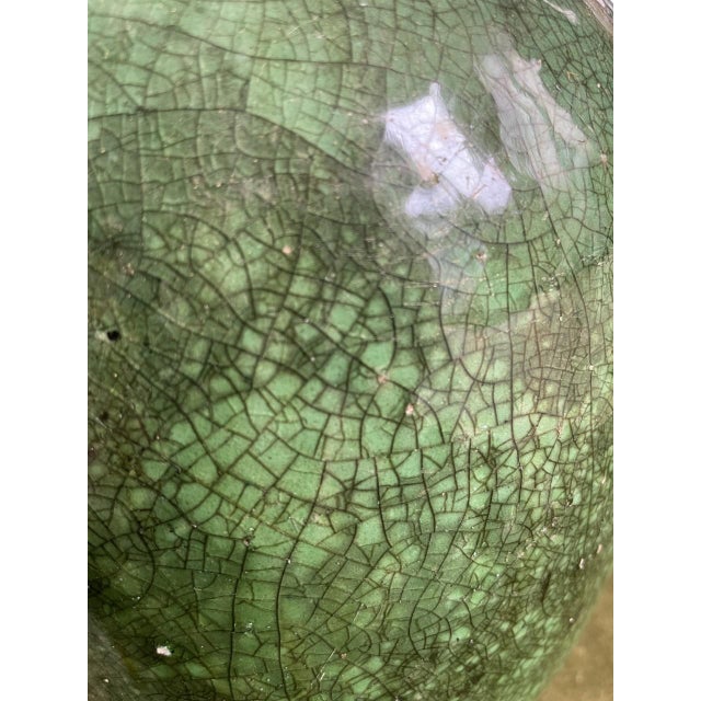 19th Century French Fiance Three Handled Pottery Jug For Sale - Image 4 of 9