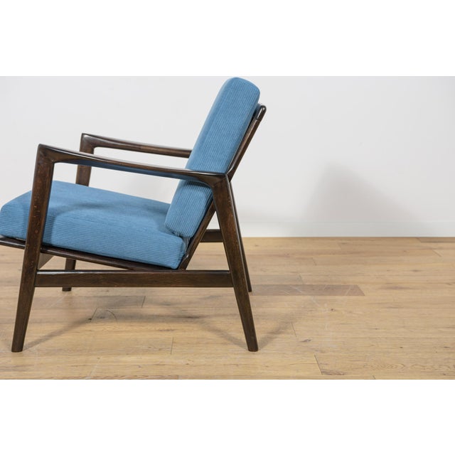 1960s Mid-Century Modern Model 300-139 Armchair from Swarzędz Furniture Factory, 1960s For Sale - Image 5 of 14