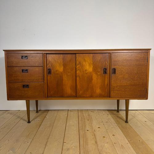 Mid-Century Danish Teak Sideboard, 1960s For Sale - Image 3 of 10