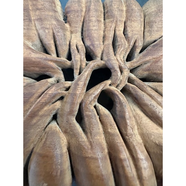 Vintage Handcarved Wood “Box” Sculpture-Made in France For Sale - Image 11 of 14