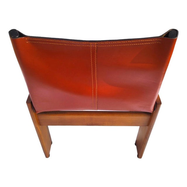1970s Monk Chairs by Scarpa for Molteni, Set of 6 For Sale - Image 5 of 13