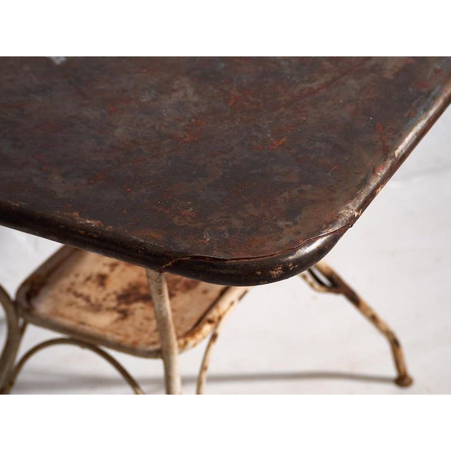 1920s Vintage Outdoor Table, 1920 For Sale - Image 5 of 10