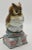 Brown Porcelain Owl Air Purifier or Table Lamp, 1930 For Sale - Image 8 of 11