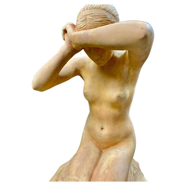 Stanislas Lami, Nude Woman, Early 20th Century, Terracotta For Sale - Image 9 of 18