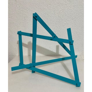 Larry Mohr, Bars II Sketch Painted Abstract Expressionist Geometric Sculpture Larry Mohr, 1982 For Sale