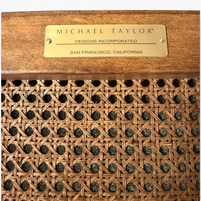 Wood Michael Taylor Klismos Dining Chairs- A Set of 8 For Sale - Image 7 of 7