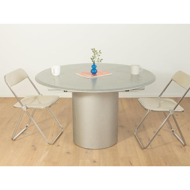 Quadrondo dining table, Erwin Nagel, Rosenthal, Silver Very good workmanship High-quality materialsSolid wood edgeMade in...