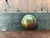 Antique Wood and Iron-Bound Travel Trunk - Rustic Storage For Sale - Image 9 of 11