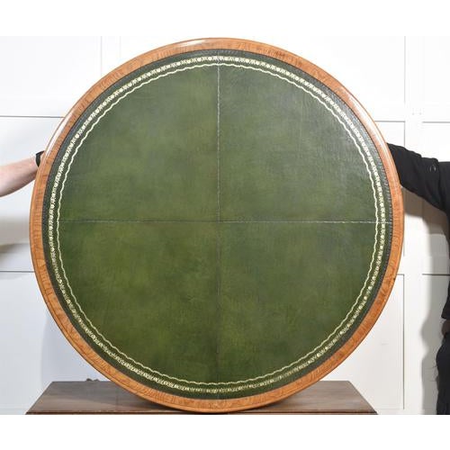 Oak Drum Table, 19th Century For Sale - Image 11 of 13