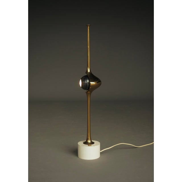 ‘Cobra’ lamp for Arredoluce, Italy. 1962 by Italian light designer and founder of Arredoluce Angelo Lelli. This table...