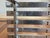 1960s Vintage Milo Baughman Chrome Slatted Coffee Table Bench for Dia For Sale - Image 5 of 12