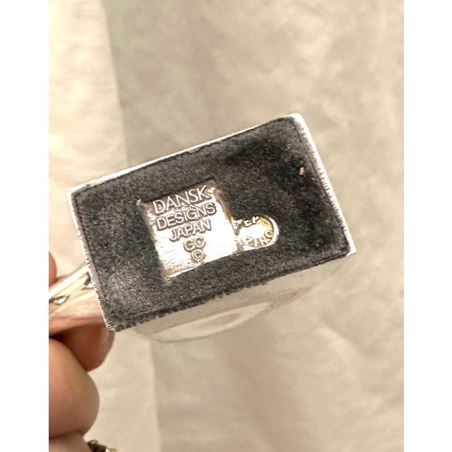 Dansk Vintage Dansk Silver Plate Camel Paper Weight For Sale - Image 4 of 4