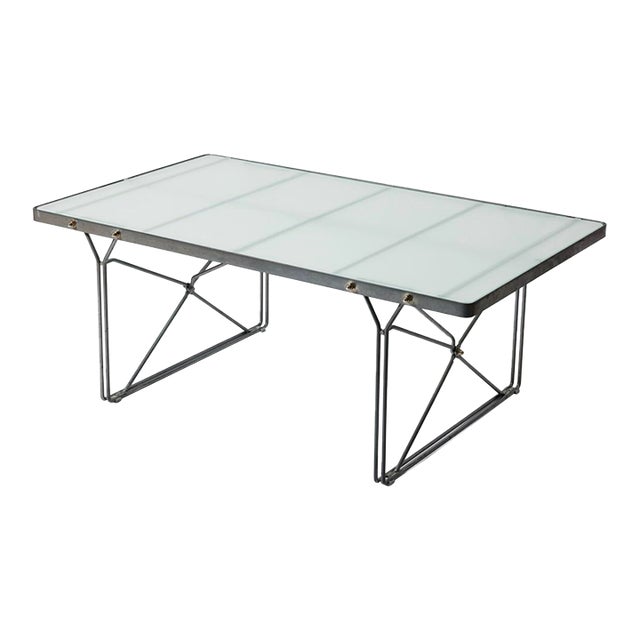 1980s Niels Gammelgaard “Moment”glass Coffee Table for Ikea For Sale