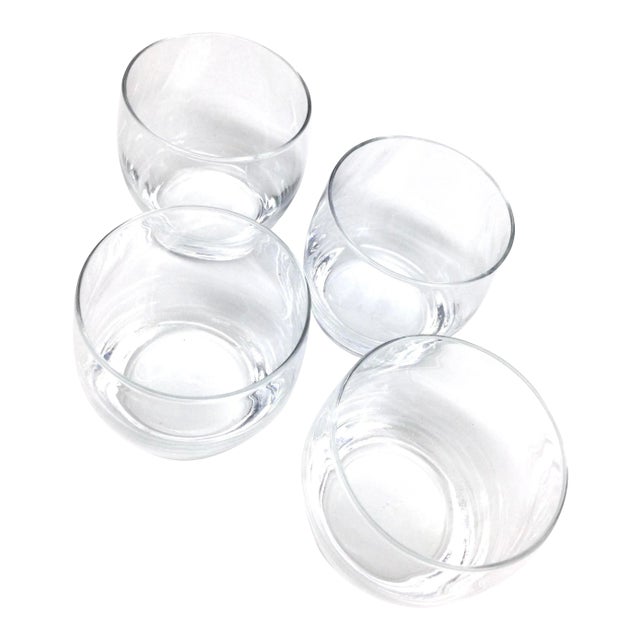 Vintage Single Old Fashioned Glasses - Set of 4 For Sale