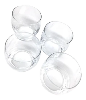 Vintage Single Old Fashioned Glasses - Set of 4
