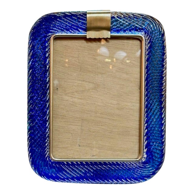 Murano Blue Frame For Sale