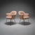 Model 71 Dining Chair in Pink by Eero Saarinen for Knoll, 1980s, Set of 2 For Sale - Image 6 of 13