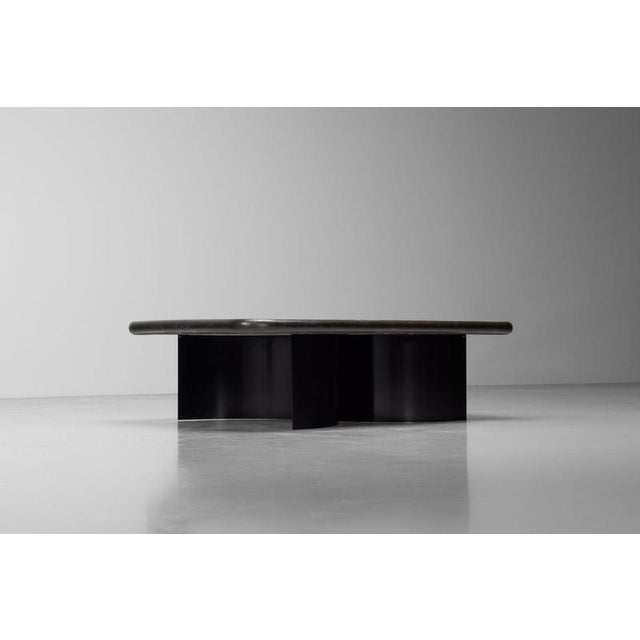 Coffee Table with Agate Top by Paul Kingma, Netherlands, 1988 For Sale - Image 15 of 18