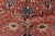 Sarouk Rug 9’10” X 13’2” Red Wool Vintage Traditional Hand-Knotted Carpet For Sale - Image 9 of 15