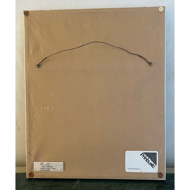 Letterpress Print of Charles Baudelaire by Manet, C. 1862 For Sale - Image 12 of 12