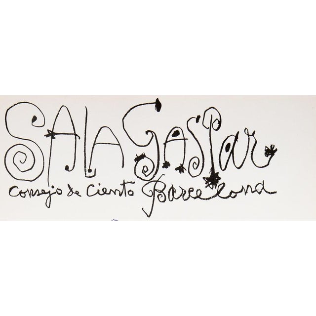 Pablo Picasso, Exposition Sala Gaspar Barcelone, Lithograph For Sale - Image 6 of 7