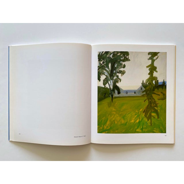 Royal Blue " Alex Katz : The Sixties " First Edition Offset Lithograph Print Pop Art Exhibition Book For Sale - Image 8 of 18