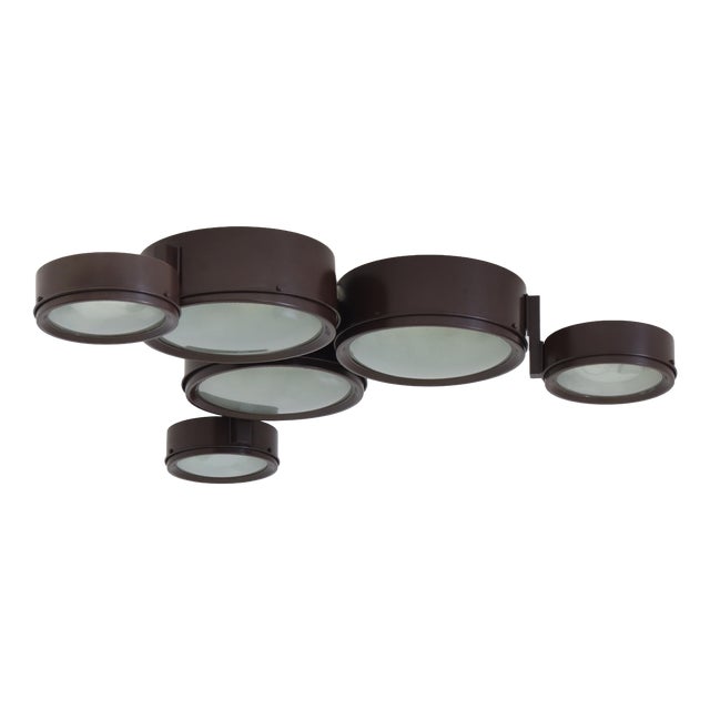 Vintage Model 2045 Ceiling Light by BBPR for Arteluce, 1969 For Sale