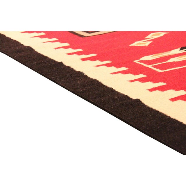 2020s Pasargad Home Tuscany Red Wool Area Rug- 9'11'' X 14' 1'' For Sale - Image 5 of 5