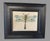 Art Nouveau Vintage Dragonfly Orange Body Framed Beaded Needlework For Sale - Image 3 of 4