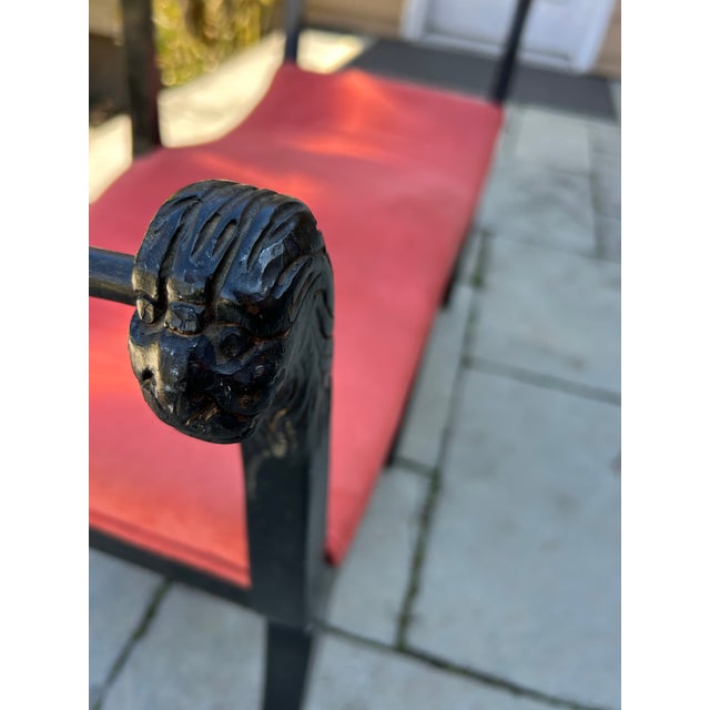 Duncan Phyfe Late 20th Century Neoclassical Bench Style of Duncan Phyfe For Sale - Image 4 of 4