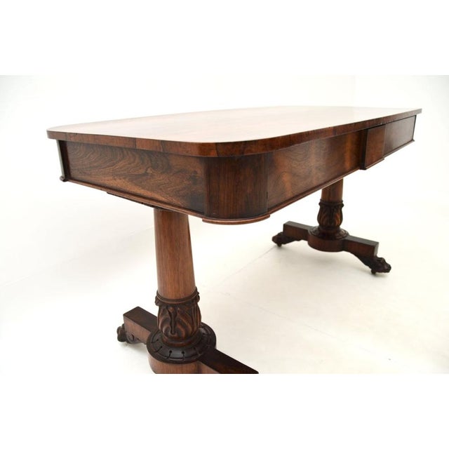 Antique William IV Writing Desk, 1830 For Sale - Image 10 of 12