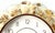 1960s McM-Coastal-Lucite Wall Clock – Shaped Like a Seashell-Embedded Throughout With Tiny Seashells For Sale - Image 5 of 8