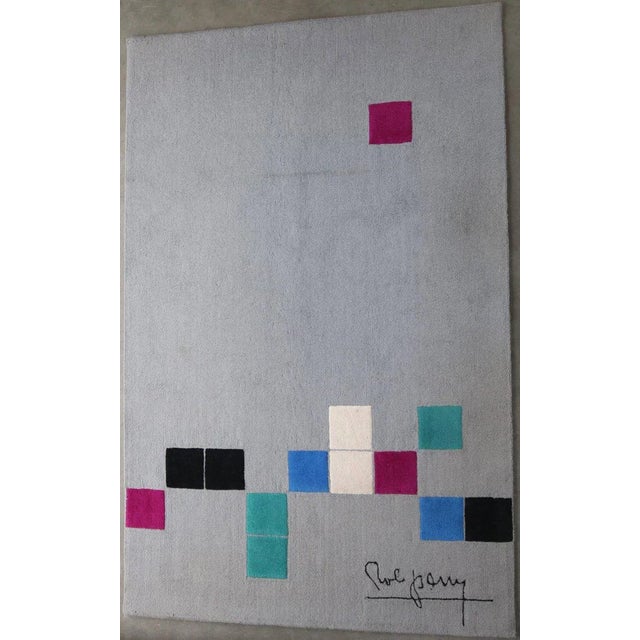 Mid-Century Modern Squares Rug by Rob Parry for Danish Rugs, 2000s For Sale - Image 3 of 10