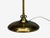 1950s V. Soini Oy, Rare Floor Lamp, Brass, Leather, Rattan For Sale - Image 10 of 11