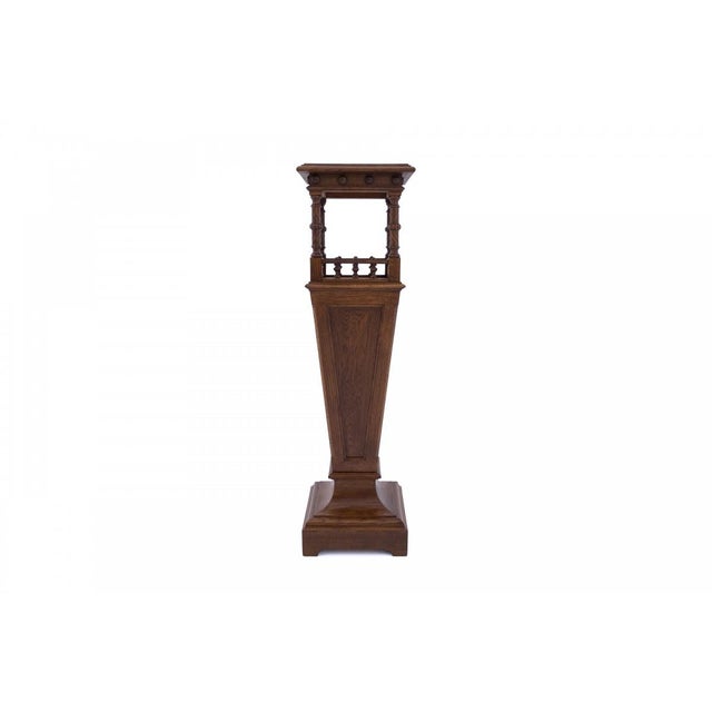 Antique pilaster from circa 1900, France An elegant, freestanding pilaster (display pedestal) from France, dating to circa...