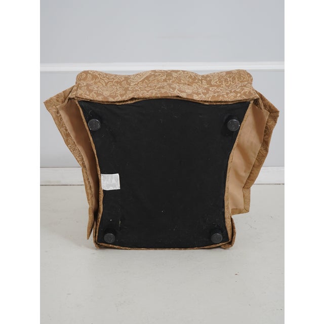 Pair of Tufted Rolled Back Lounge Chairs For Sale - Image 17 of 18