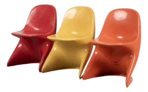 Casalino Children's Chairs by Alexander Begge, Set of 3