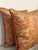 Custom Mariano Fortuny Pillows in Antique Gold & Coral Damask For Sale - Image 16 of 16