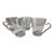 Bormioli Rocco Coffee Cups Set of 4 Italian Oslo Bistro Glass Stylish Minimalist For Sale