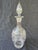 Antique Etched Cut Crystal Decanter For Sale - Image 4 of 18