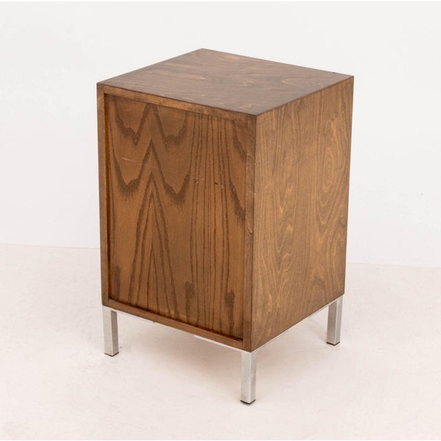 Wood Art Deco Style Stained Wood Chest of Drawers For Sale - Image 7 of 7