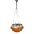 Vintage Early 20th Century Stained-Glass Hanging Light For Sale