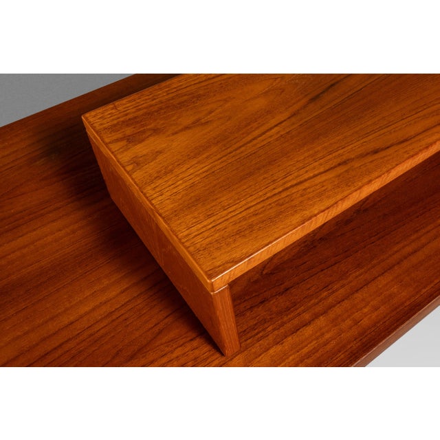 Danish Mid-Century Modern Computer Riser / Desk Organizer in Teak by Jesper International, Denmark, C. 1980s For Sale - Image 13 of 18