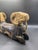 1950s Artisan Crafted Egyptian Revival Two-Headed Ram Sculpture For Sale - Image 11 of 15