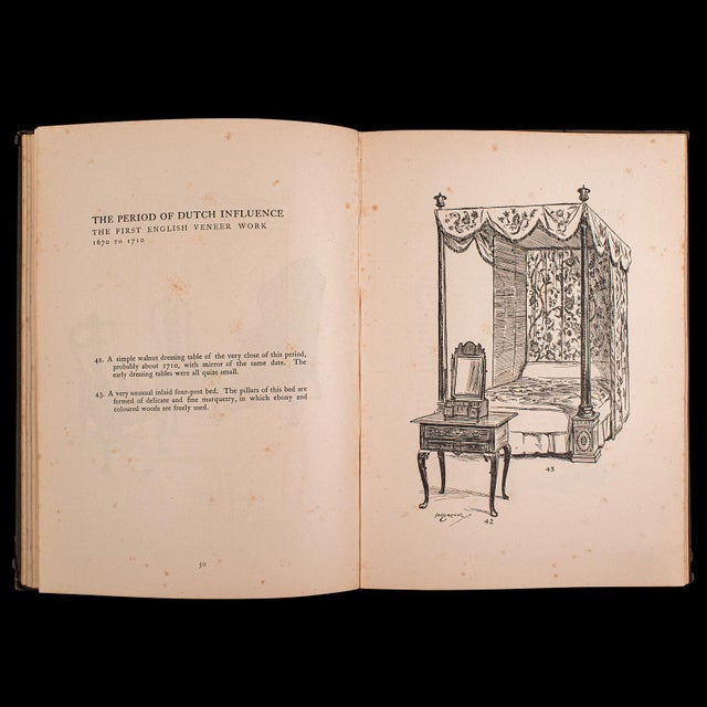 Paper 1910's Antique Book Old English Furniture For Sale - Image 7 of 12