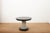 Bauhaus Wooden Round Table in Black Grey, 1930s For Sale - Image 3 of 12